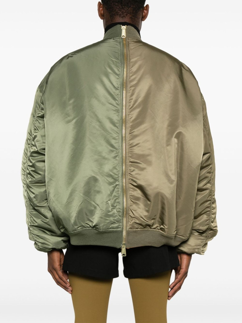 x Alpha Industries Double Zip bomber jacket 4