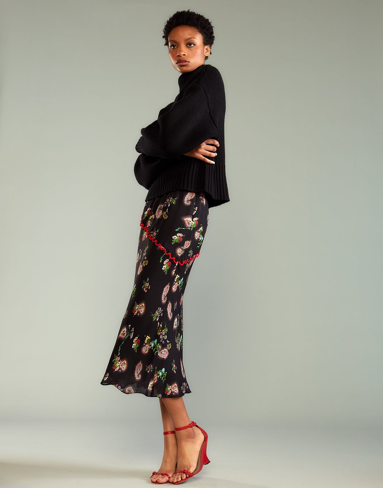 Midnight Garden Skirt - 1