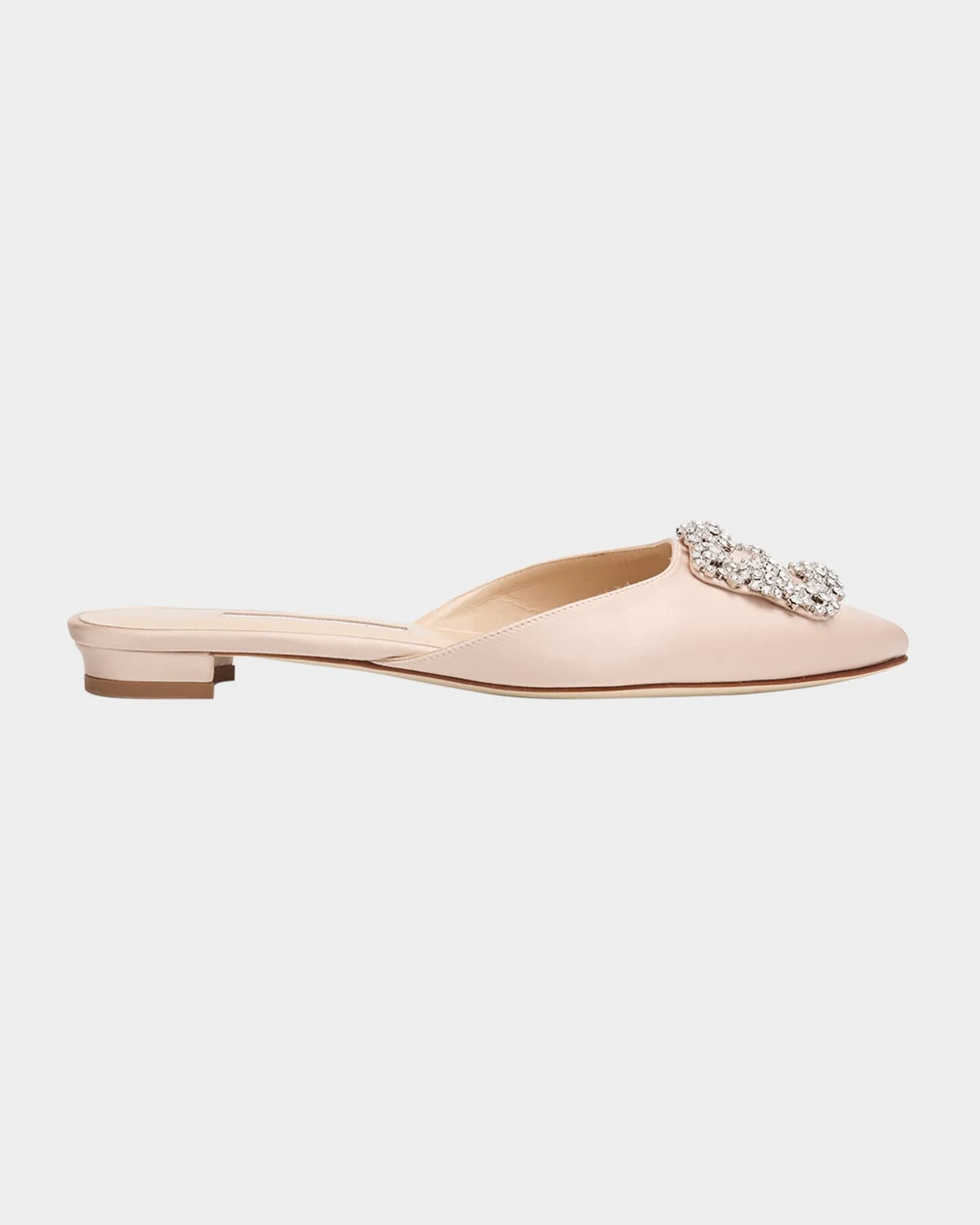 Hangisi Satin Ballerina Flats - 1