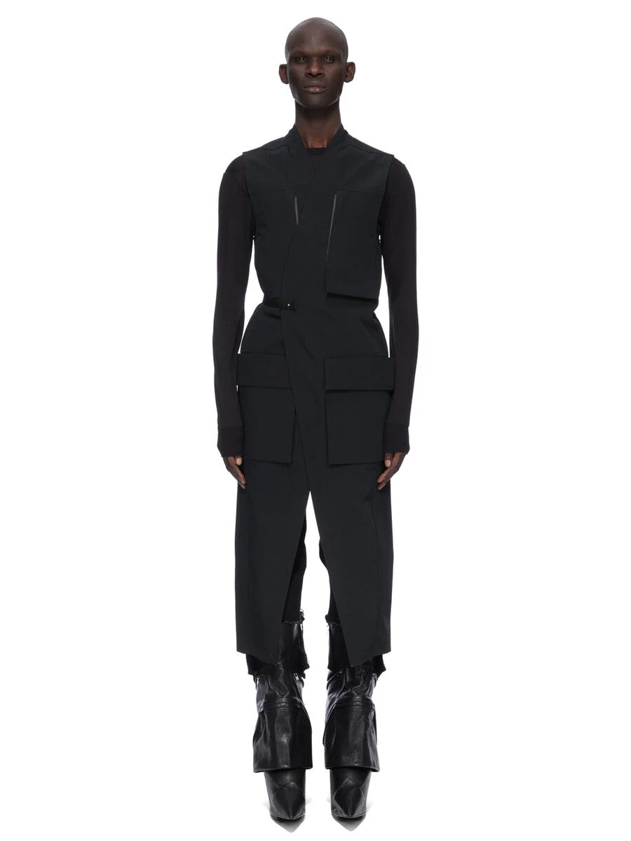 LONG LAB CARGO VEST - 1