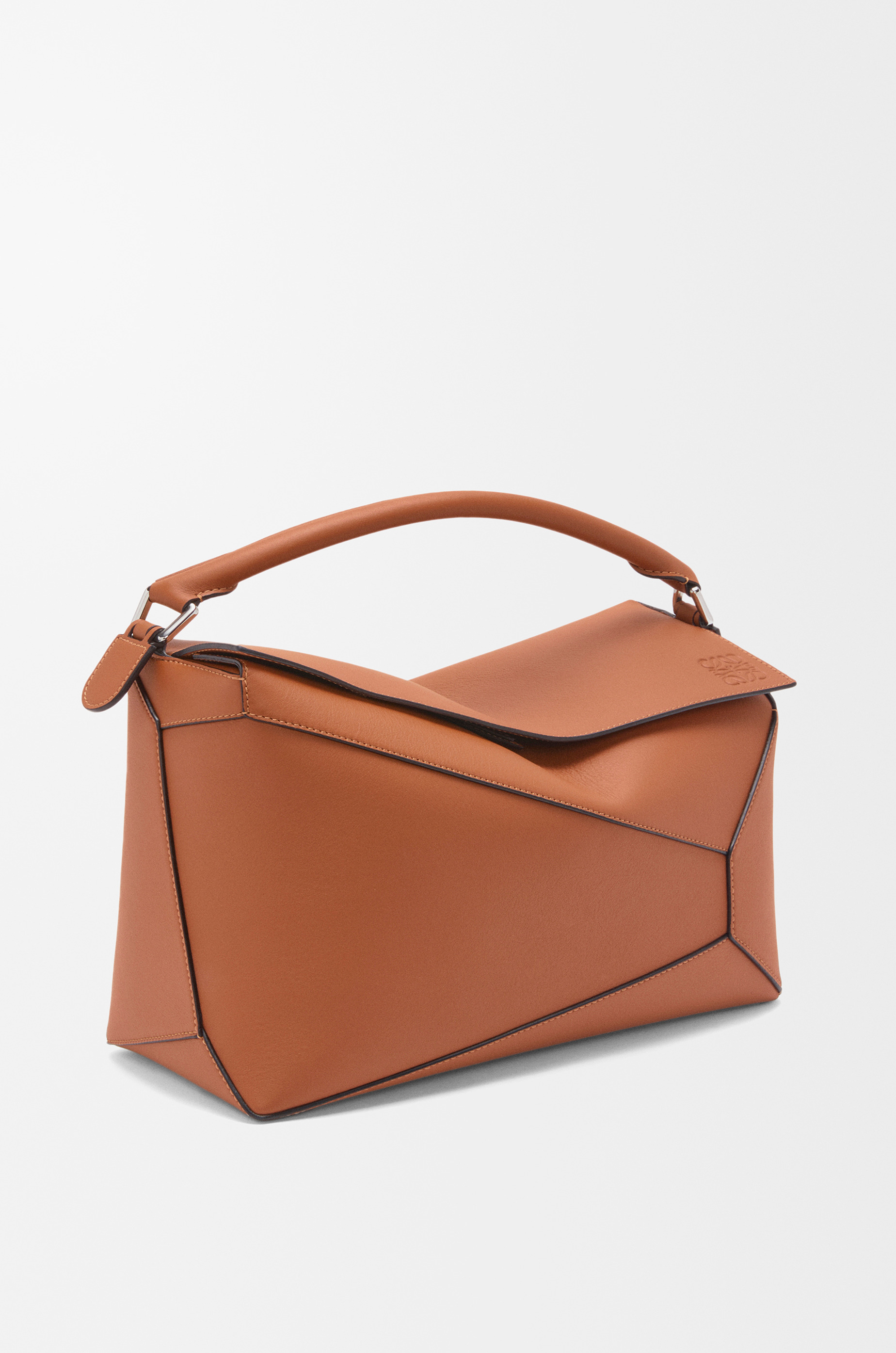 Large Puzzle Edge bag in classic calfskin - 5