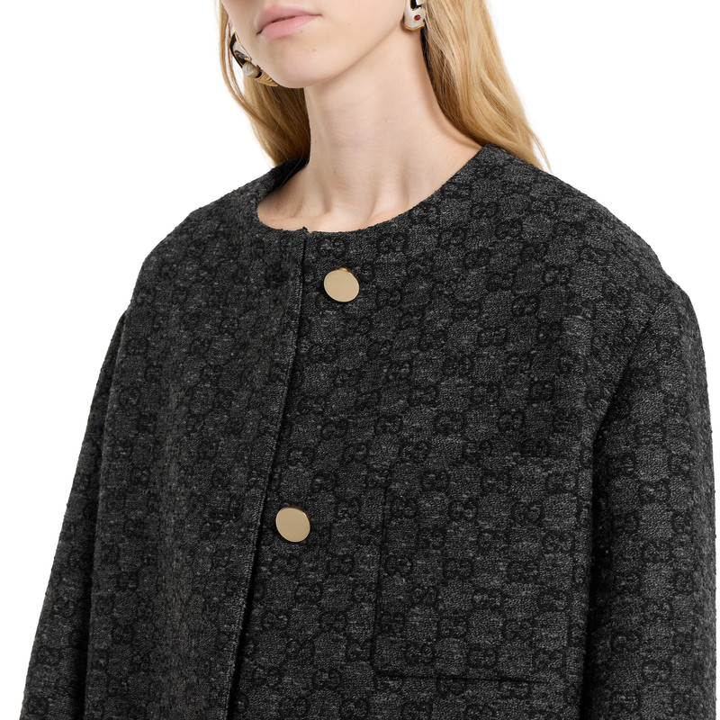GG boutonné wool tweed jacket 3