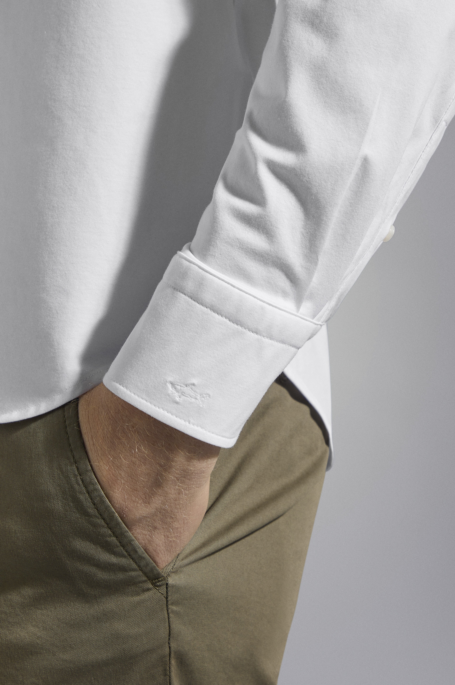 STRETCH COTTON SHIRT - 4
