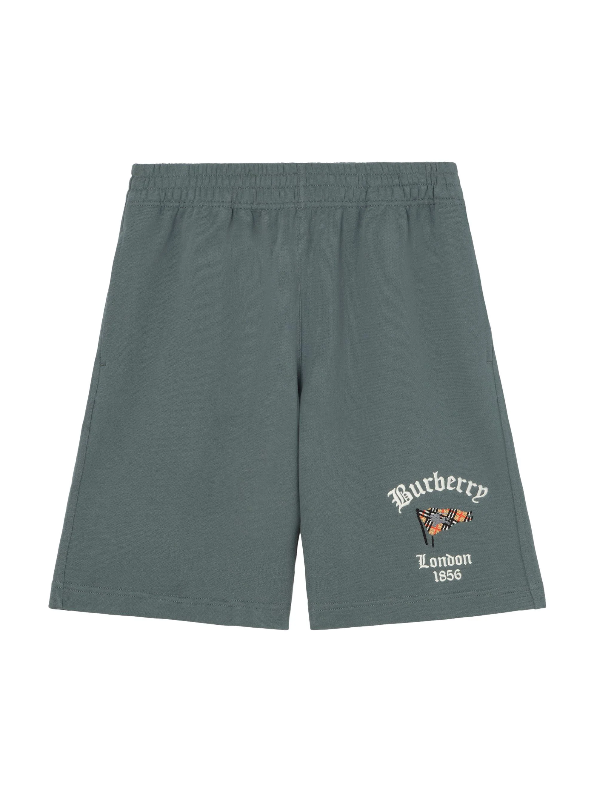 Men's Rick Check Flag Cotton Shorts - Seafarer Blue - 1