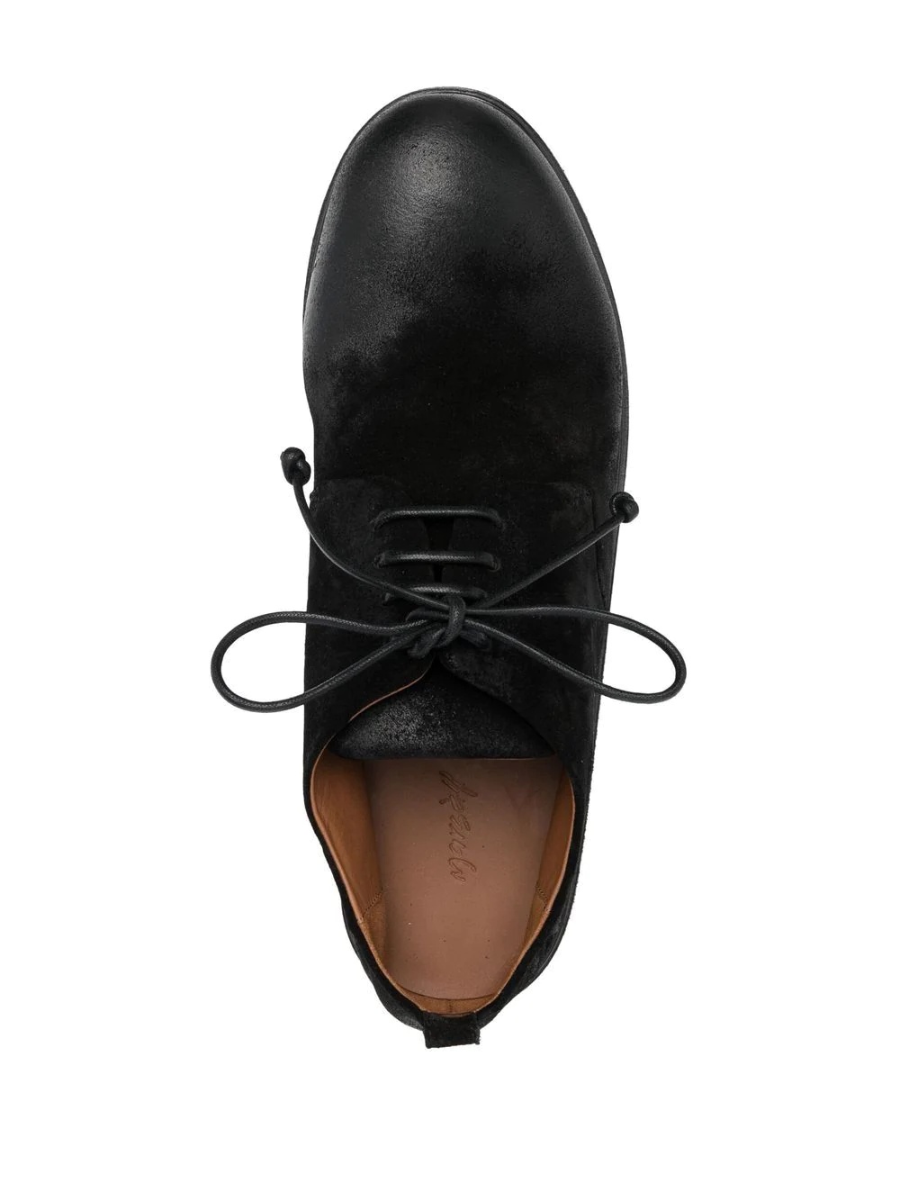 lace-up leather Oxford shoes - 4