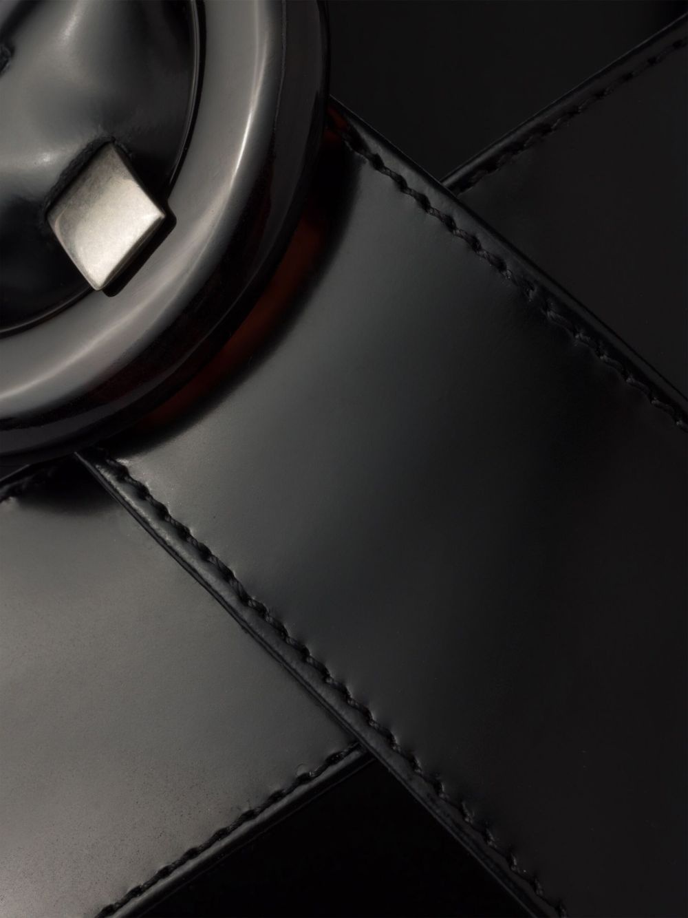 brushed leather sandals - 6