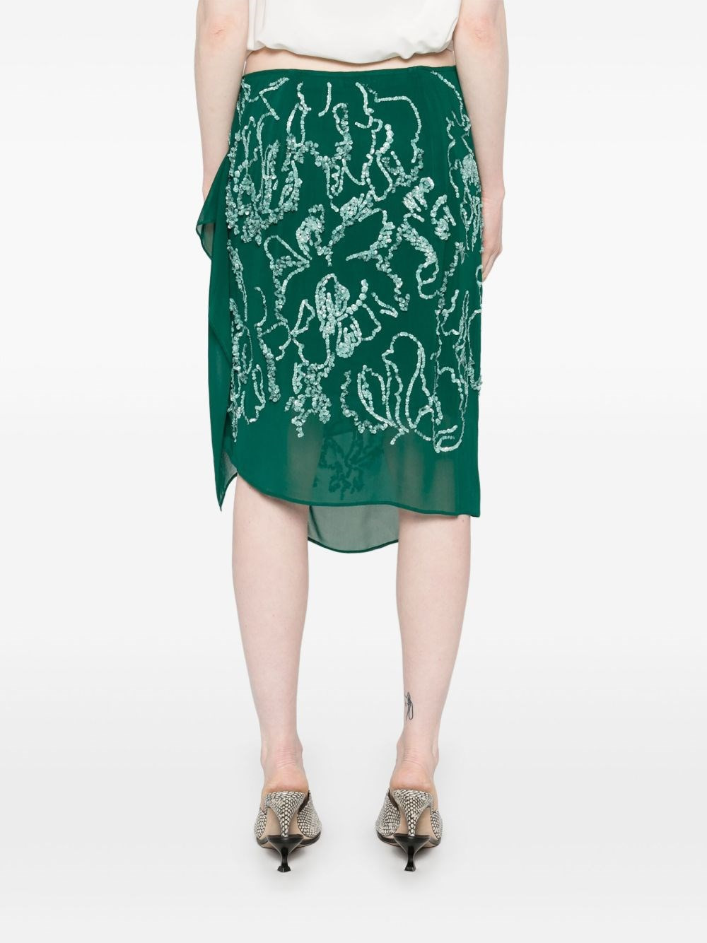 Sima ebmroidered skirt - 2