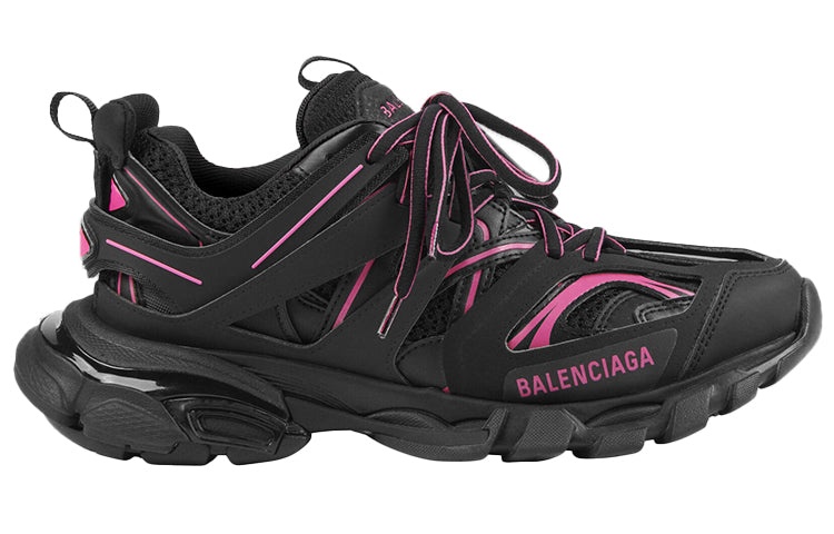 (WMNS) Balenciaga Track Sneaker 'Black Neon Pink' 542436W3AC21055 - 2