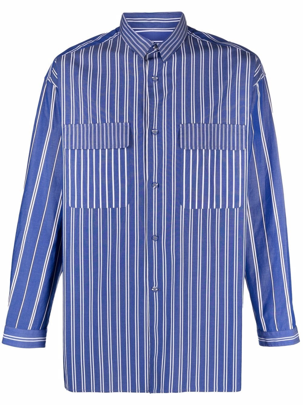 striped cotton shirt - 1