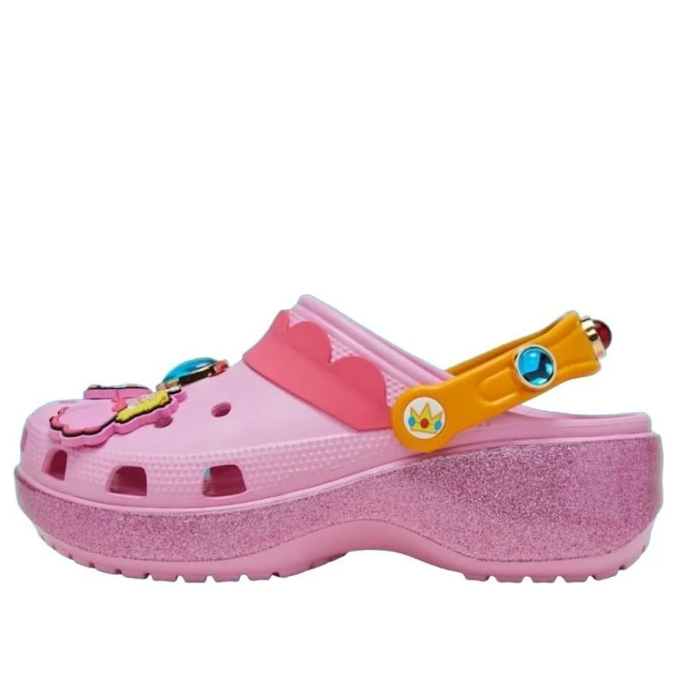 (WMNS) Crocs x Nintendo Classic Clog 'Princess Peach' 212137-90H - 1