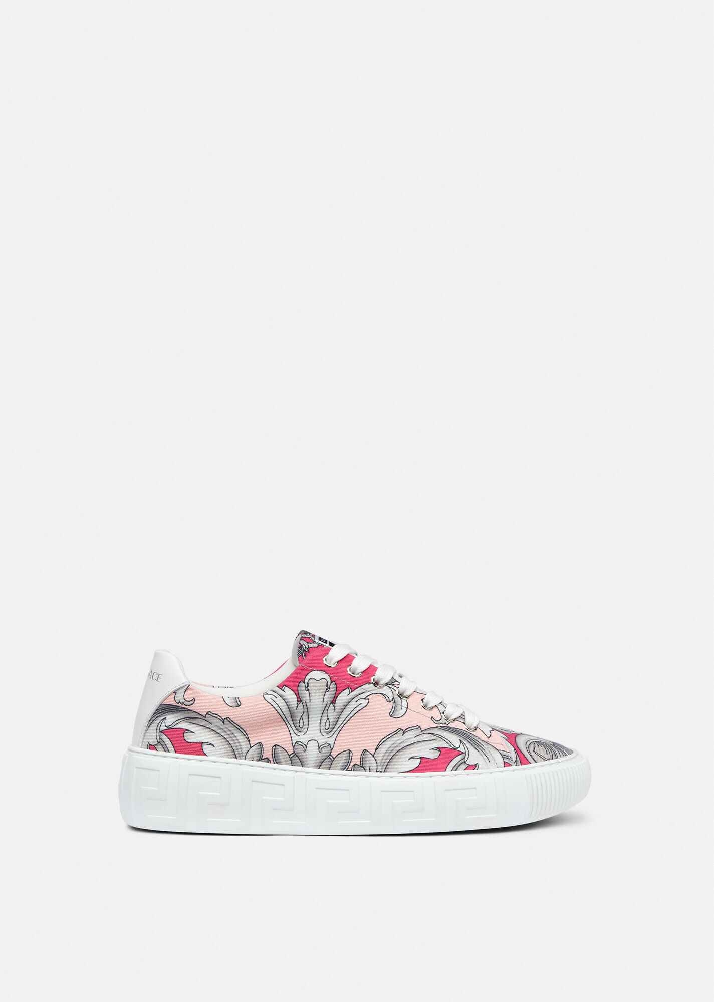 Silver Baroque Sneakers - 1