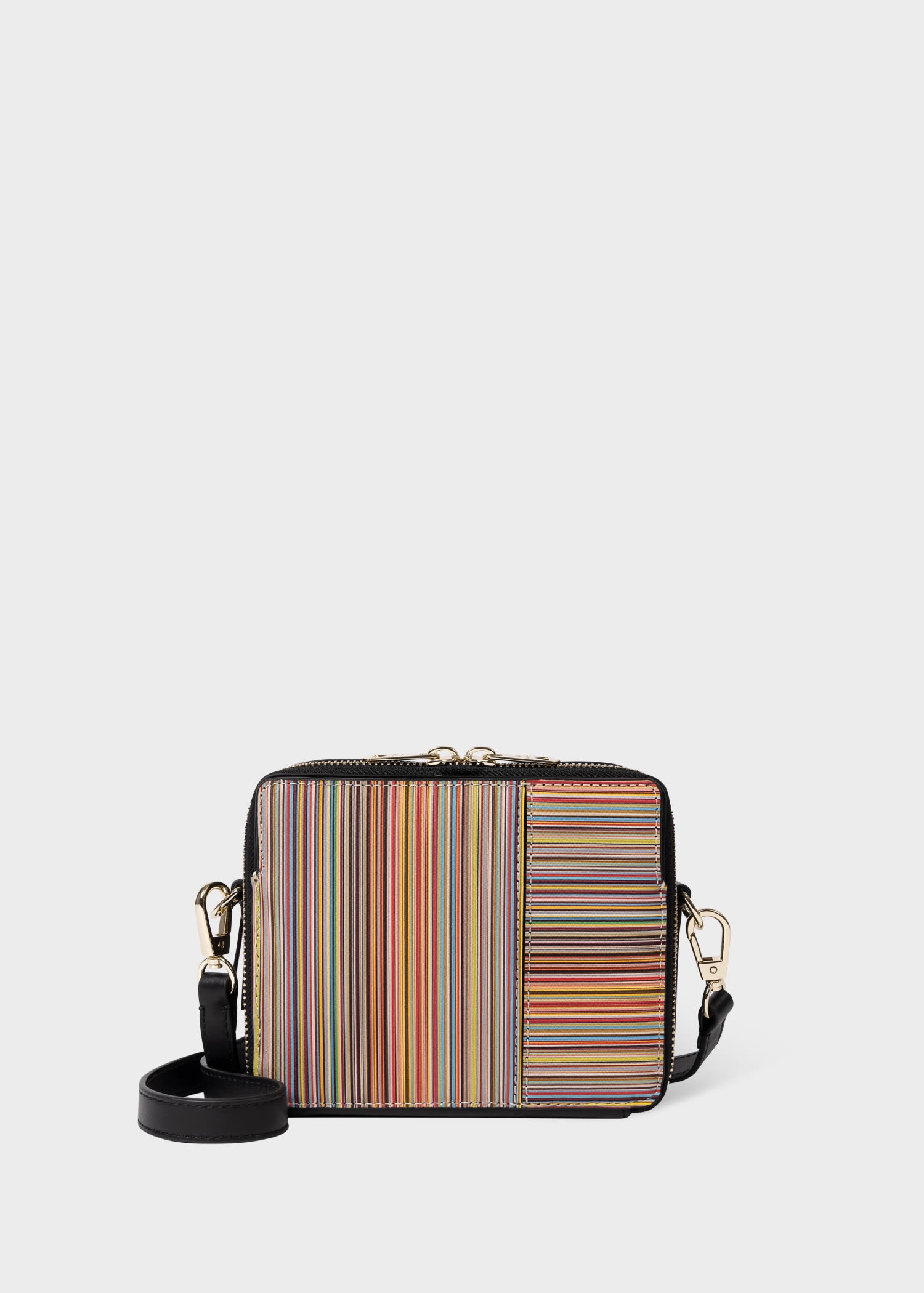 'Signature Stripe' Cross Body Bag - 1