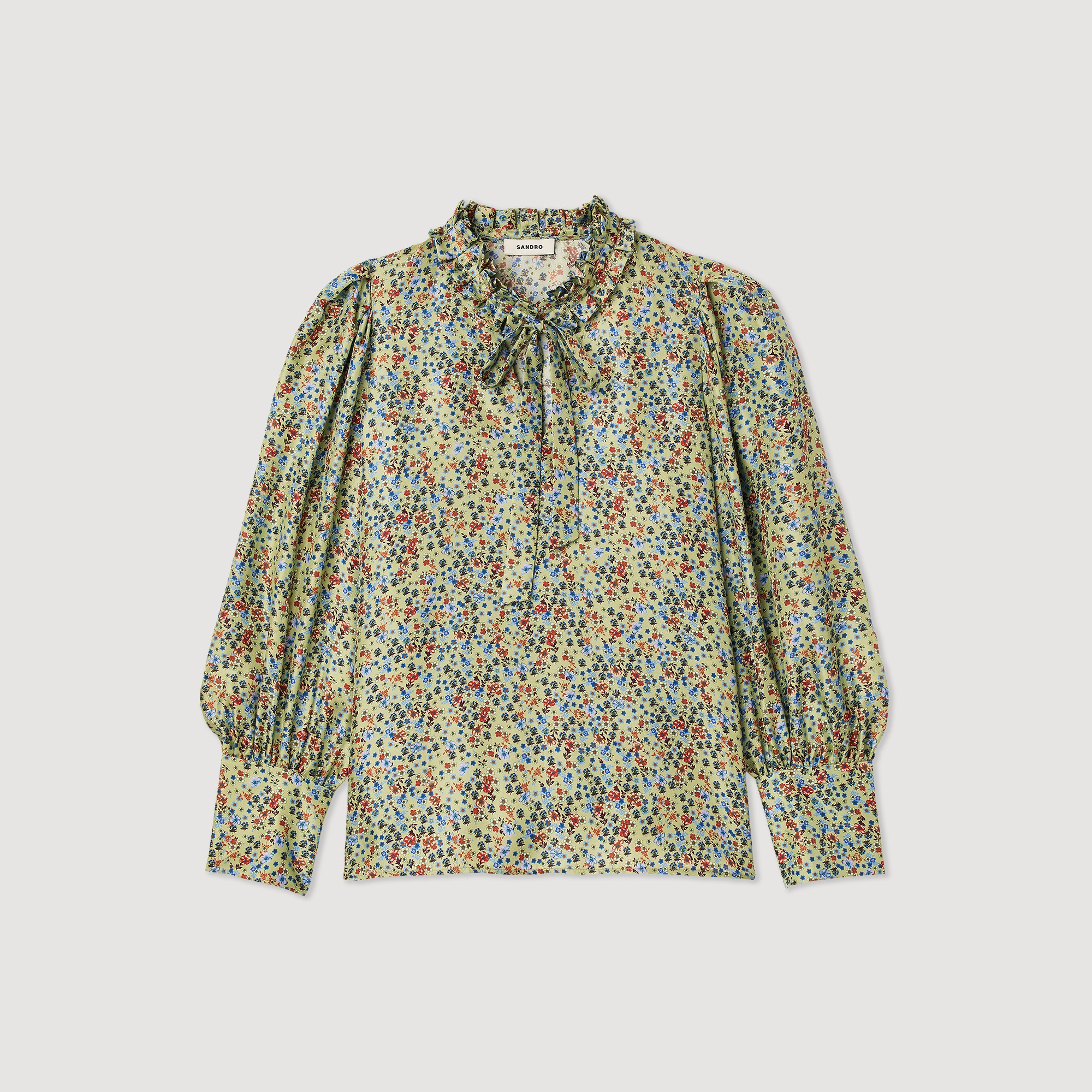 Flowing blouse with Liberty Flower print - 1