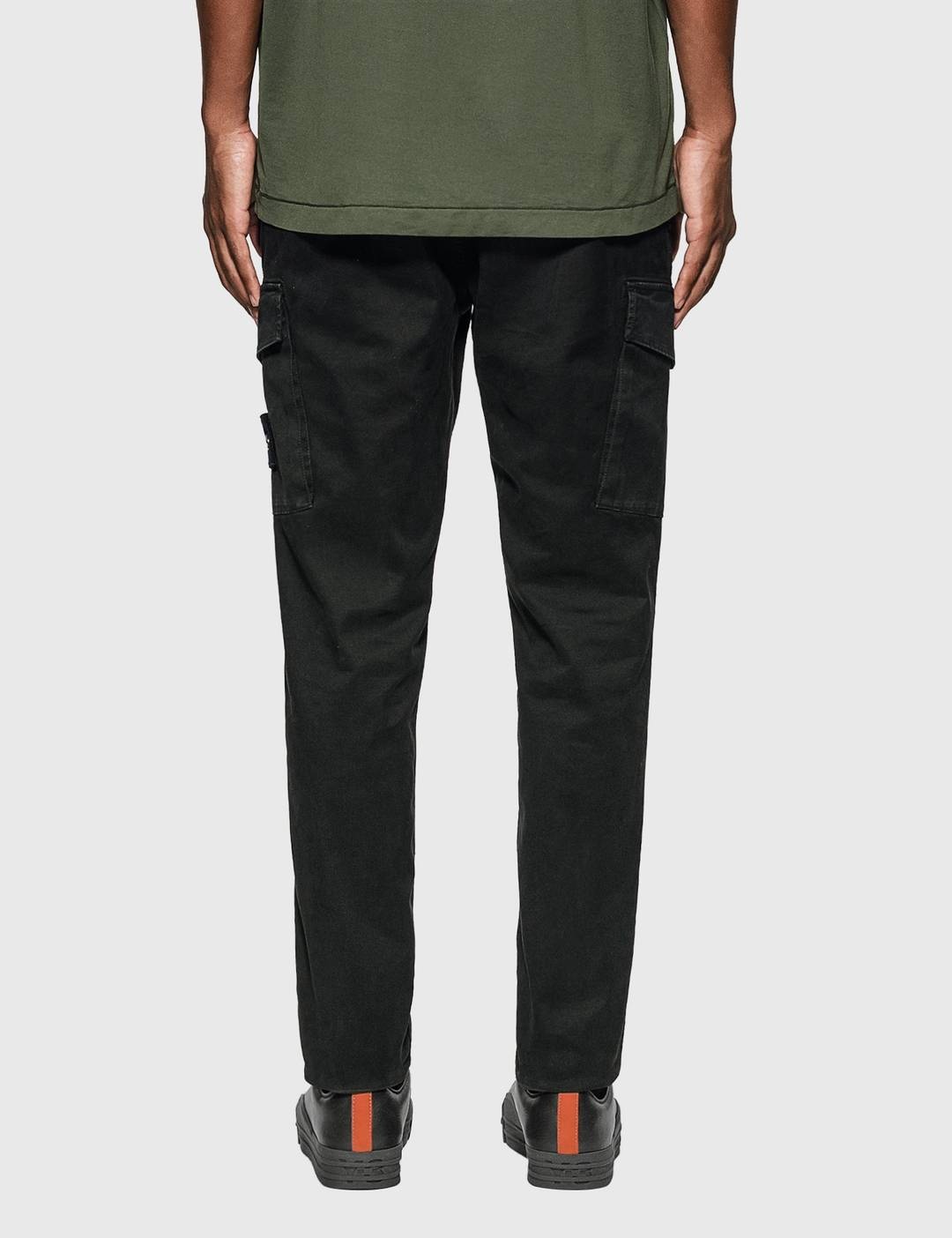 Skinny Cotton Cargo Pants - 3