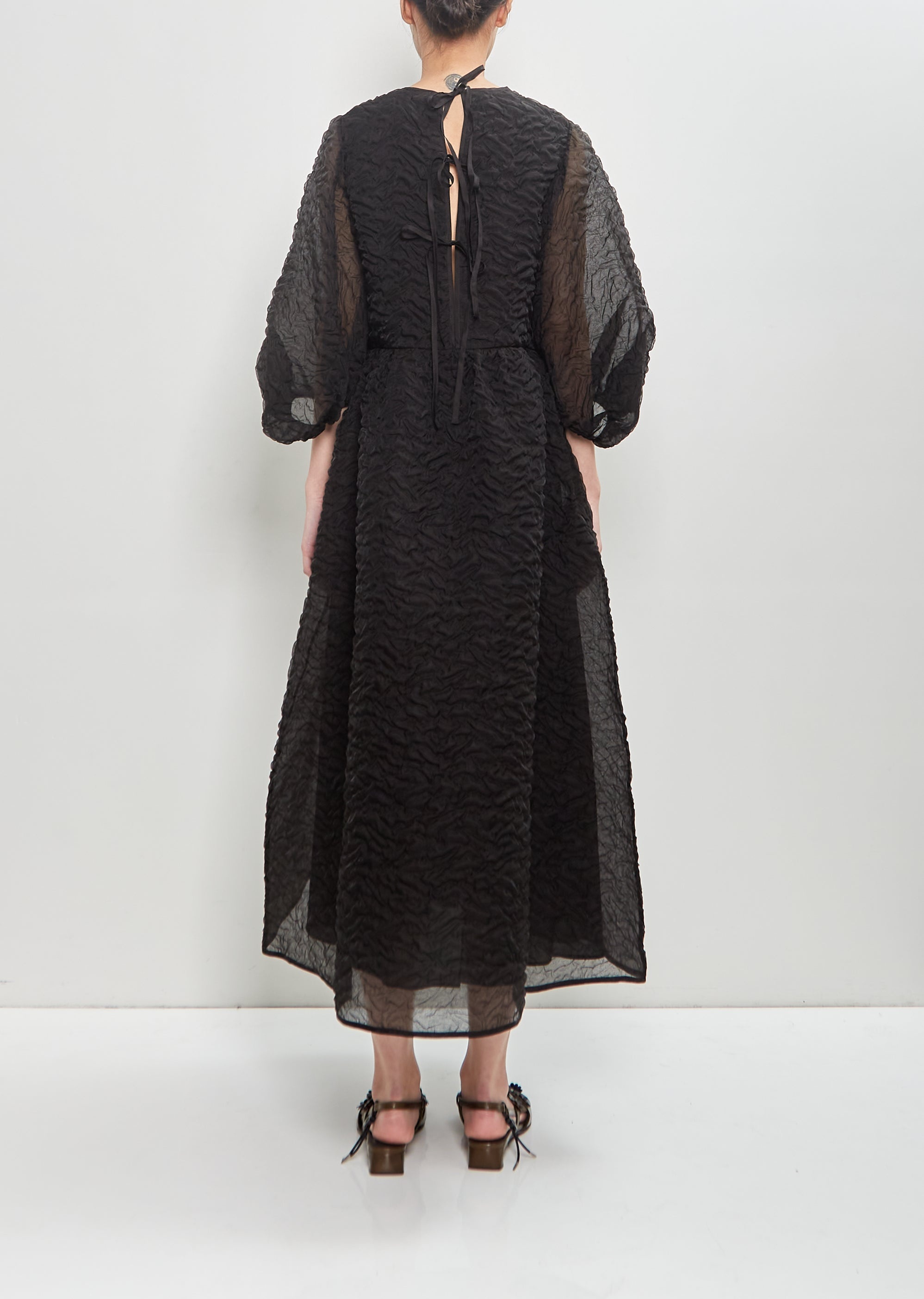 CECILIE BAHNSEN Cotton Blend Karmen Dress | lagarconne