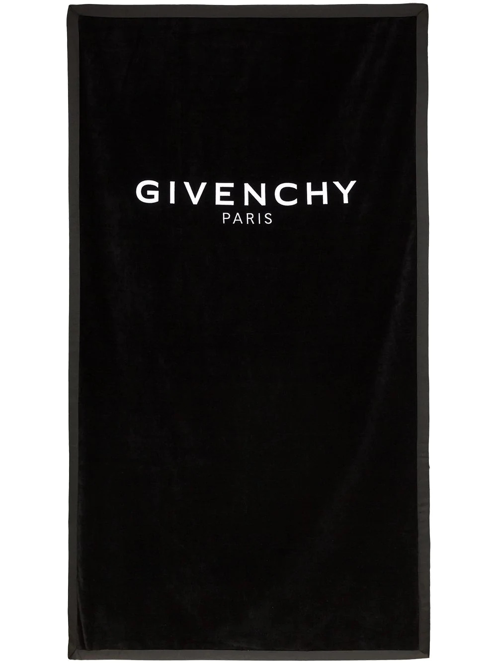 black logo towel  - 1