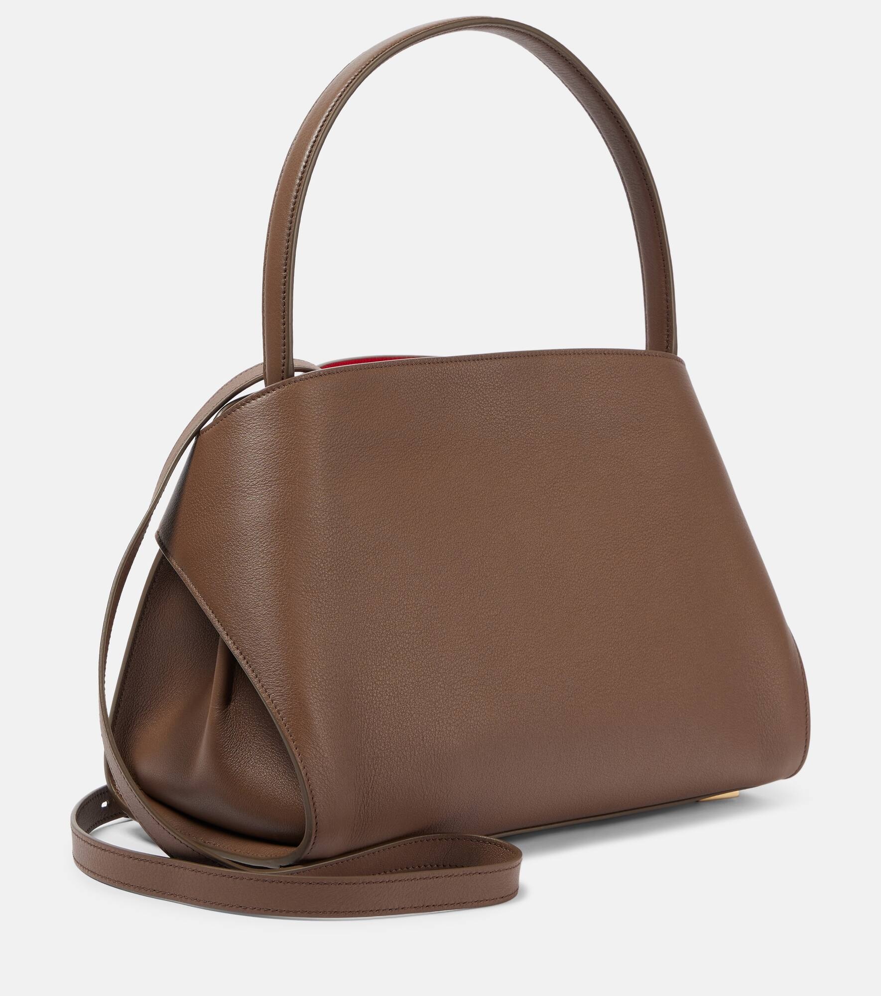 Hug Medium leather shoulder bag - 4
