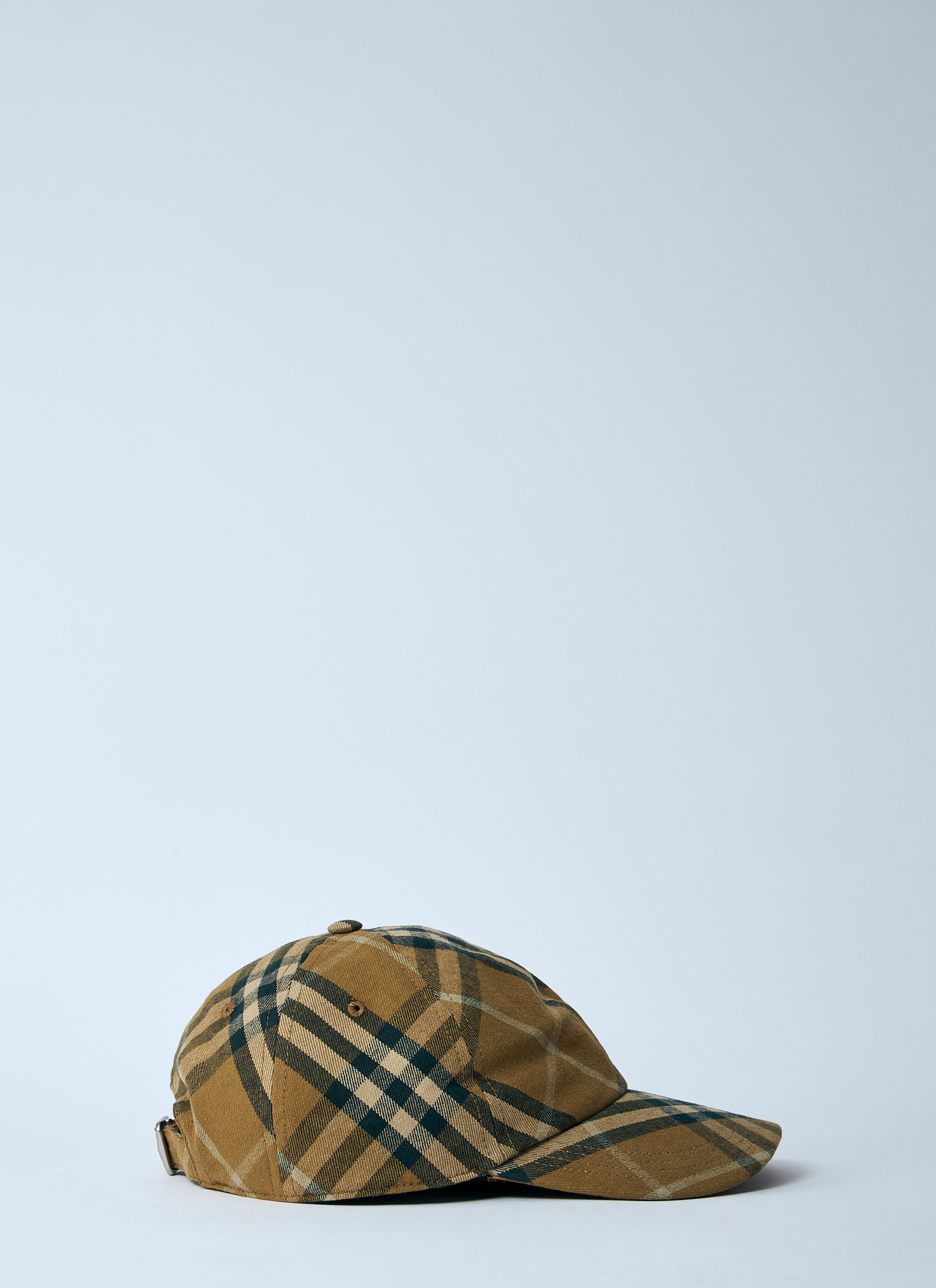 Check Cotton Baseball Cap - 3