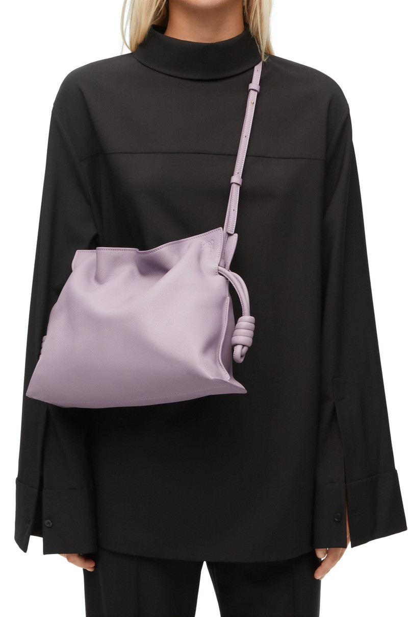 Flamenco clutch in nappa calfskin 3