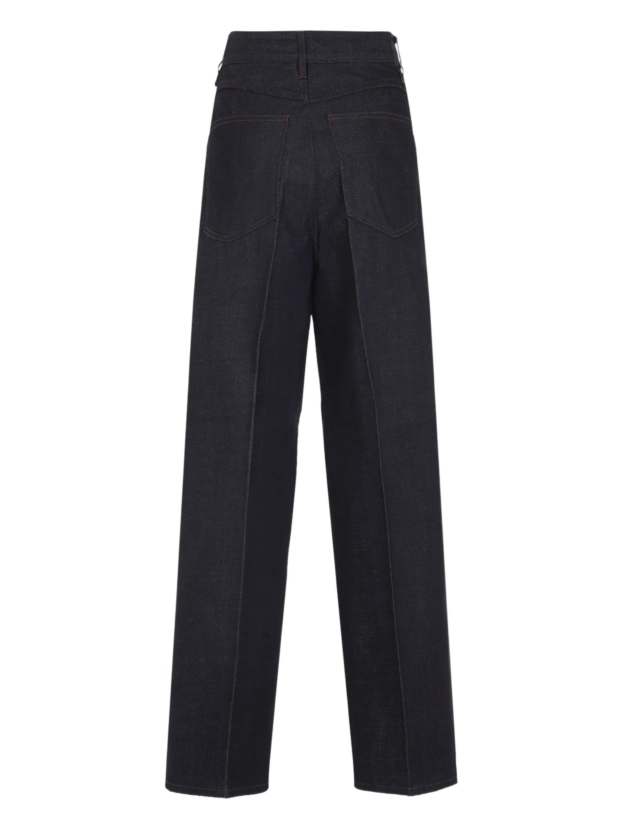 Carven Key-charm Cotton Jeans - 2