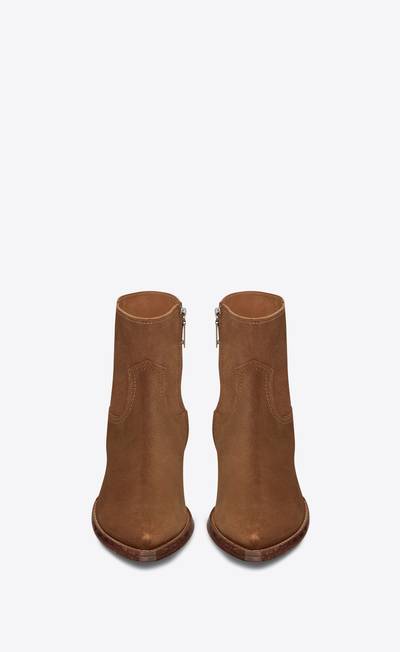 SAINT LAURENT lukas boots in suede outlook