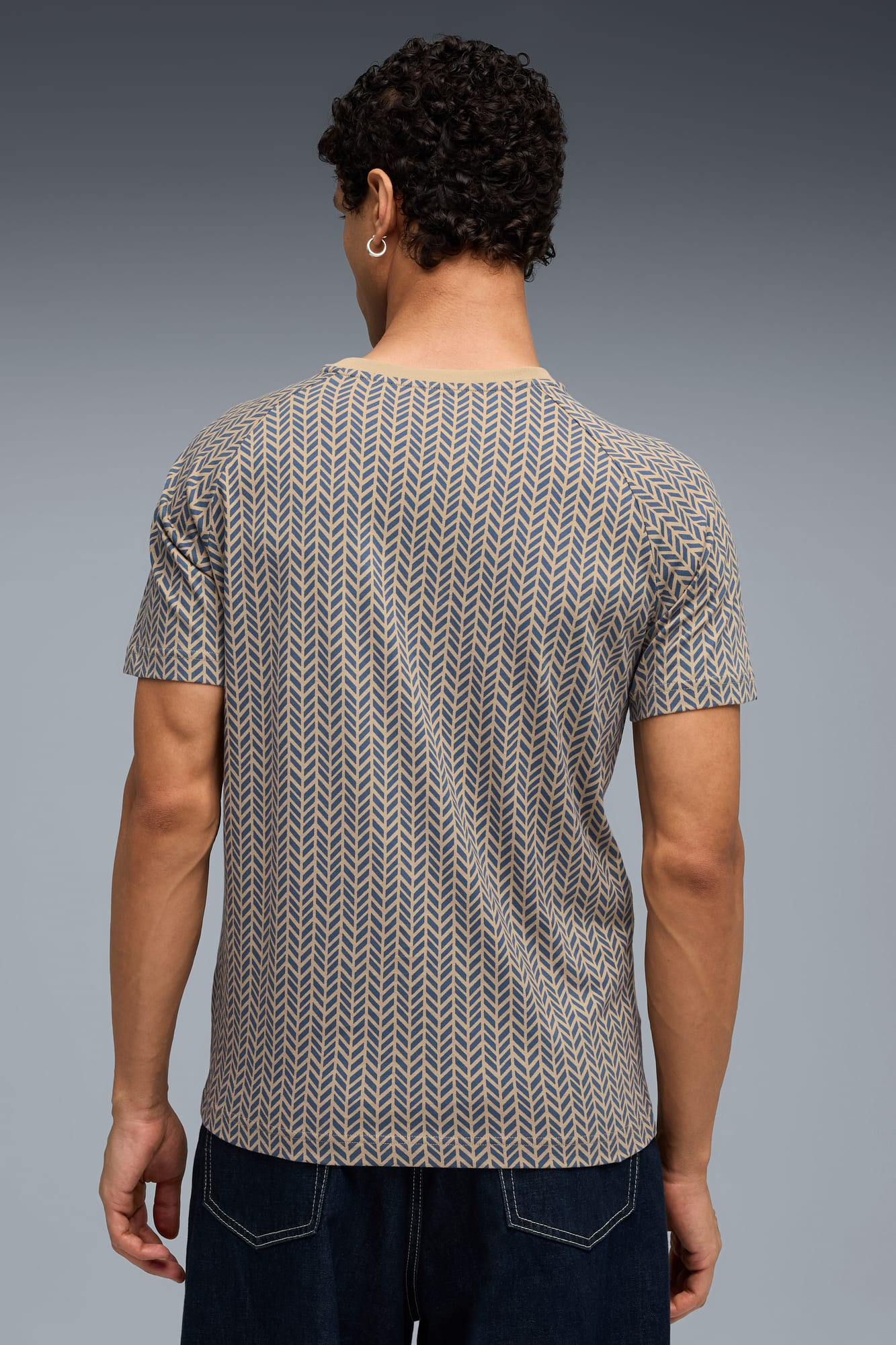 PUMA Essentials Herringbone Men's Tee - 4