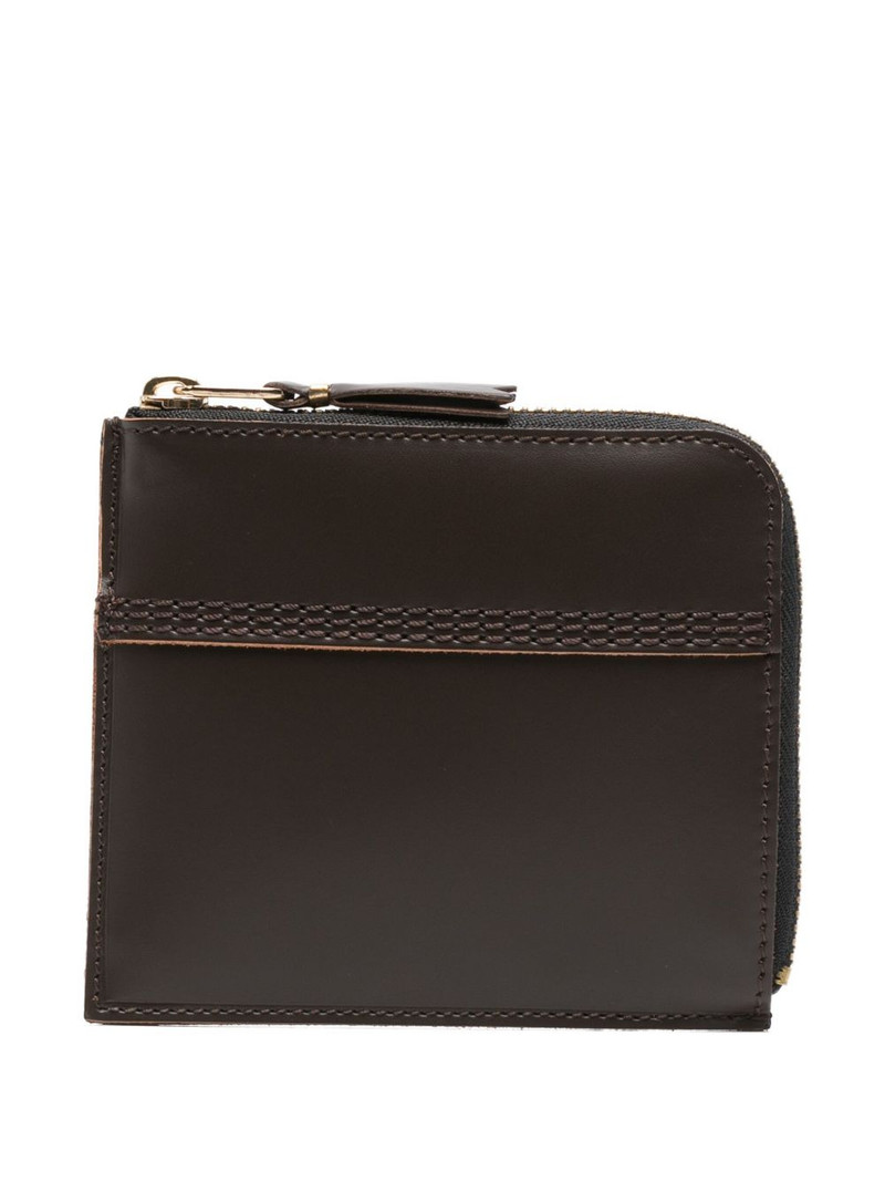 zip-around leather wallet 1