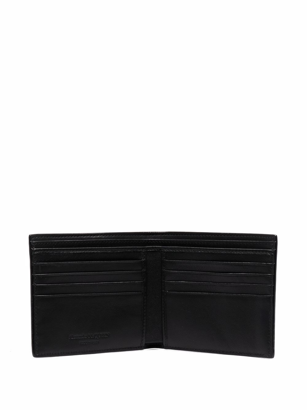 crocodile-effect leather wallet - 3