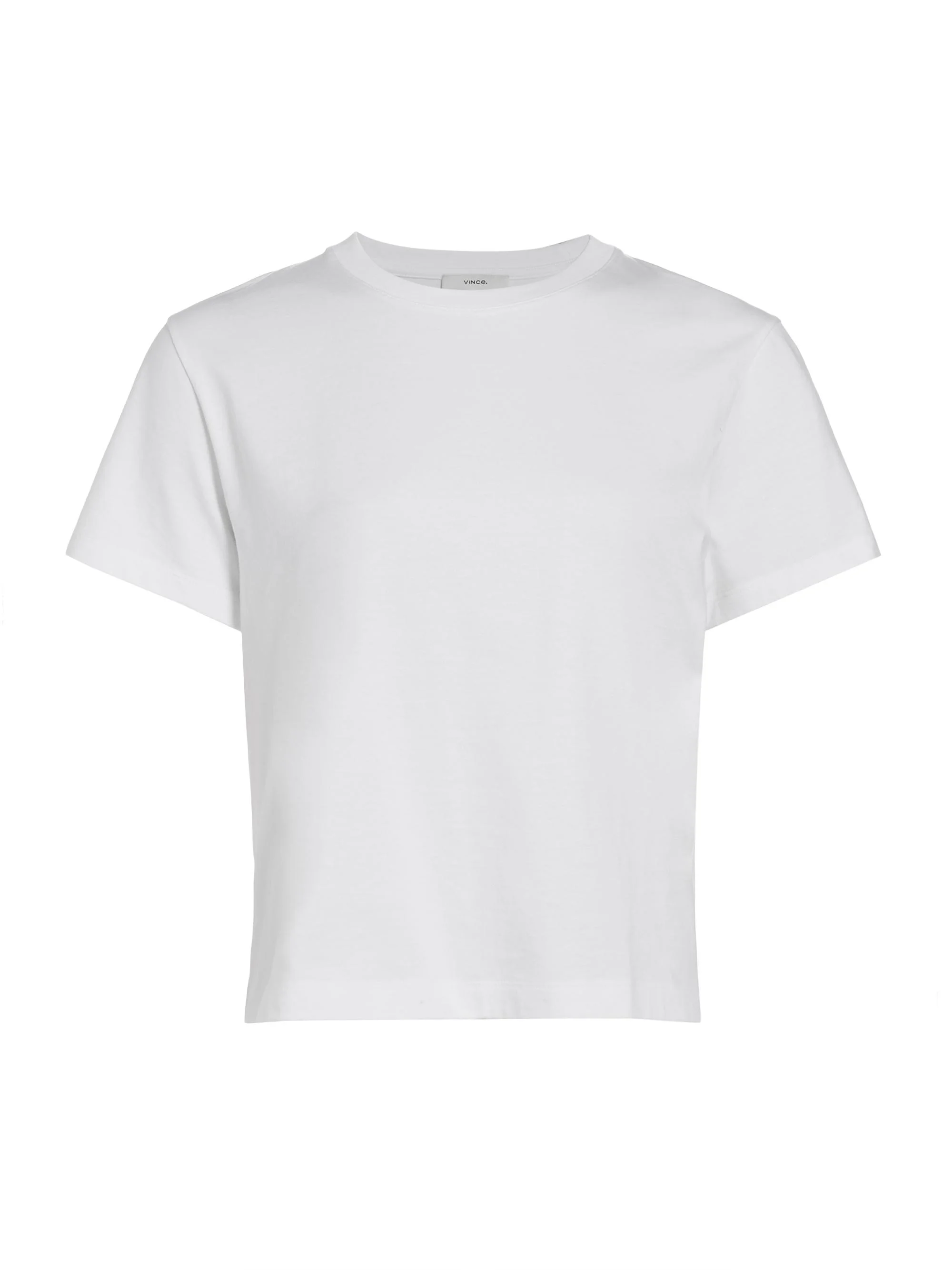 Women's Crewneck Pima Cotton T-Shirt - Optic White - 1
