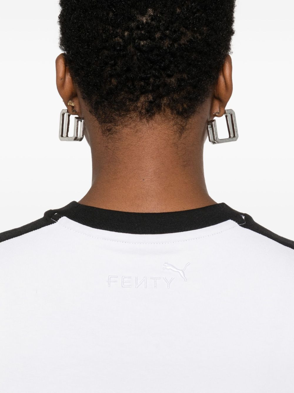 x Fenty rhinestone-embellishment T-shirt - 5