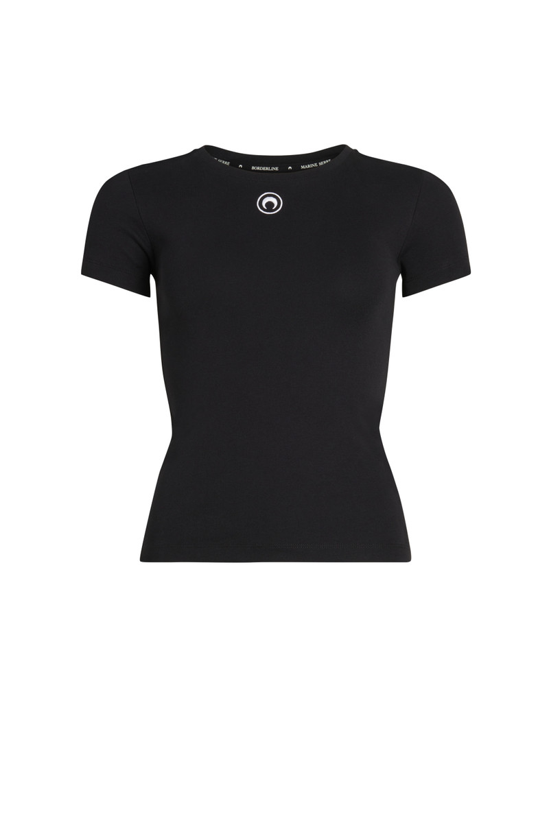 Organic Cotton Rib T-shirt - 1