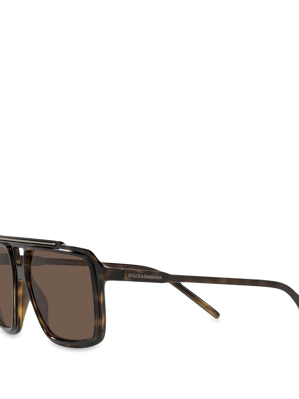 square-frame sunglasses - 3