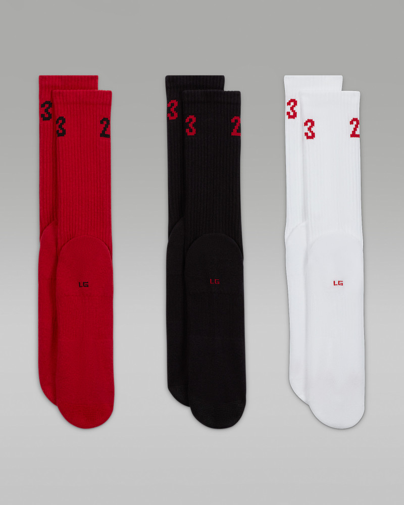 Jordan Essentials Crew Socks (3 Pairs) 3