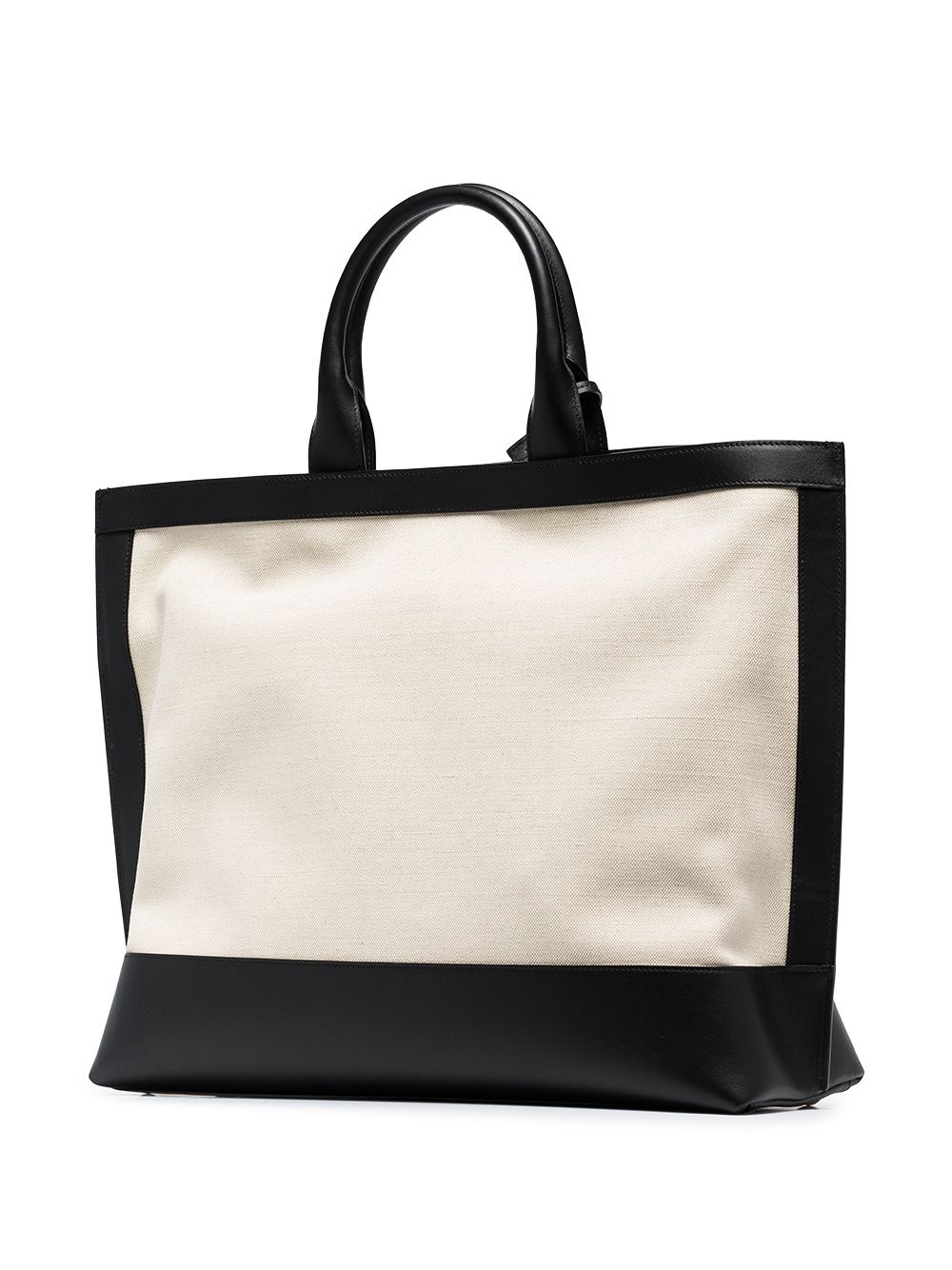 Cabas two-tone tote bag - 2