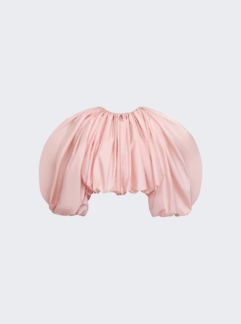 Short Puffed Jacket Rose Pale - 1