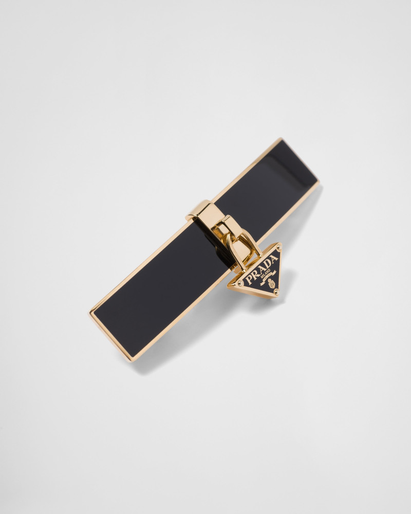 Prada Metal hair clip outlook