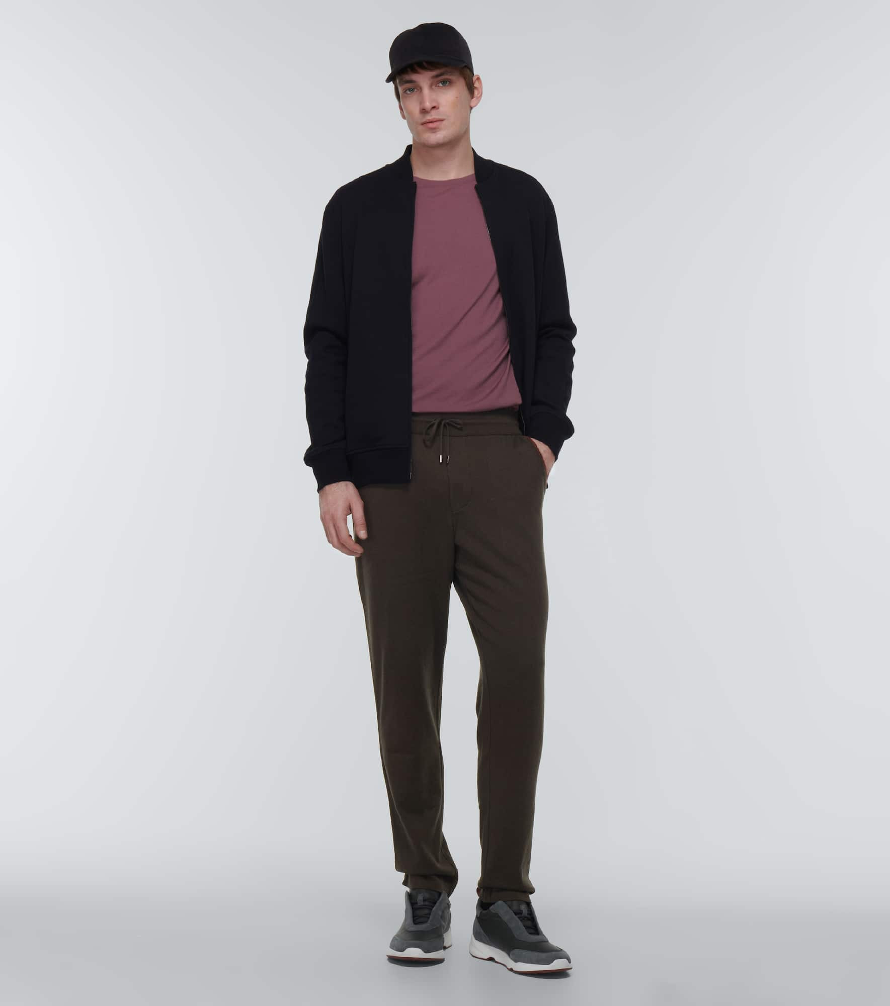 Cashmere and cotton sweatpants - 2