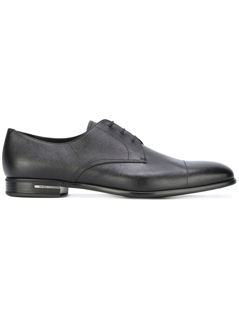 square toe Oxford shoes - 1