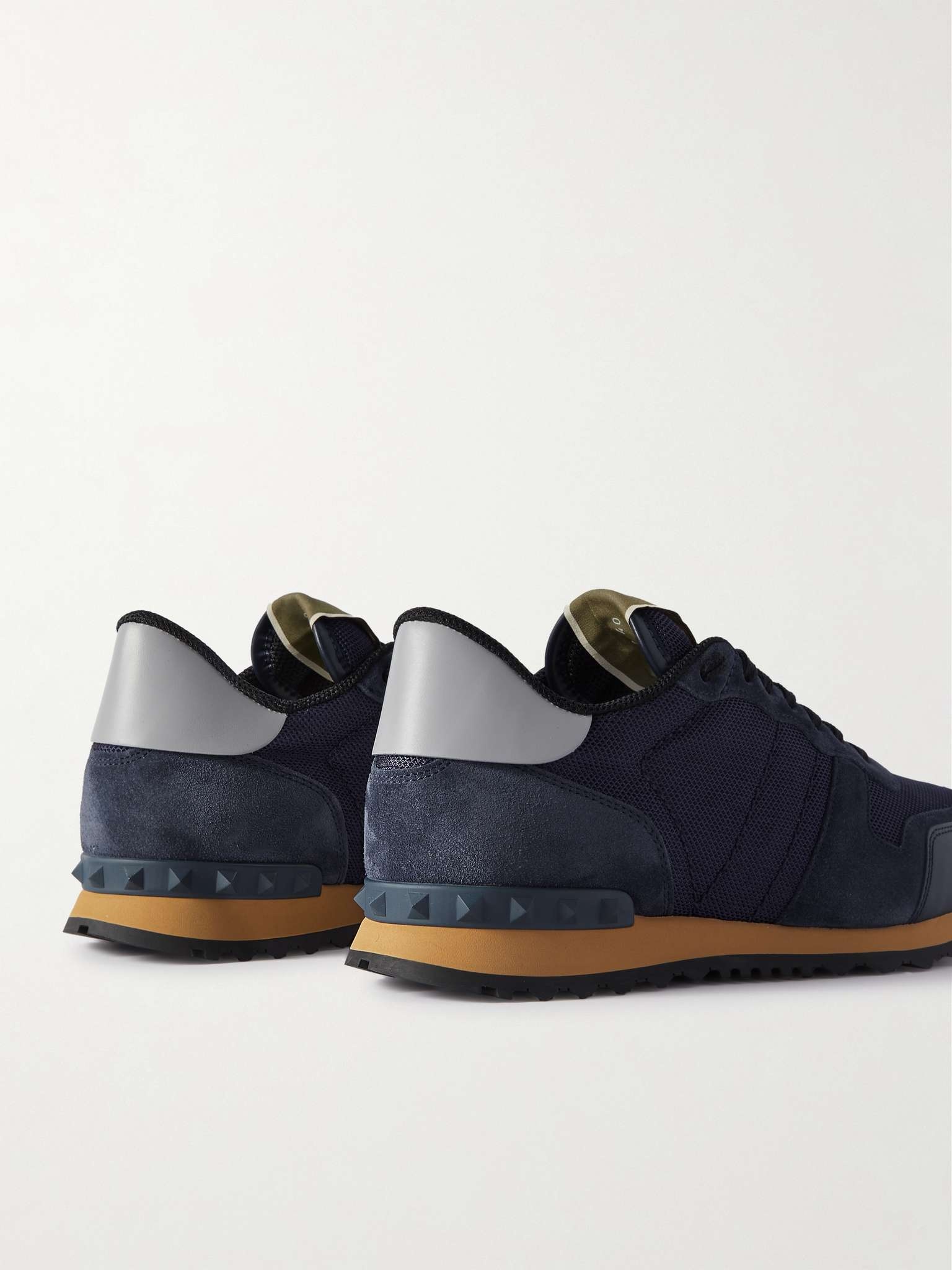 Rockrunner Suede, Leather and Mesh Sneakers - 4