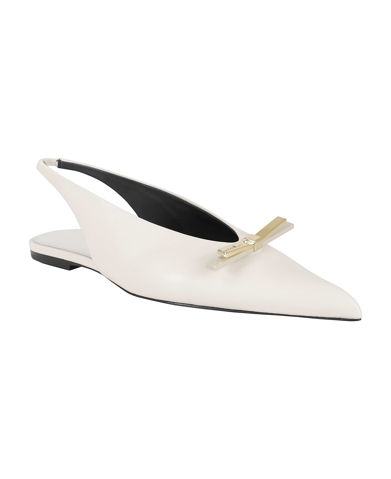 Bow Flat Slingback - 2
