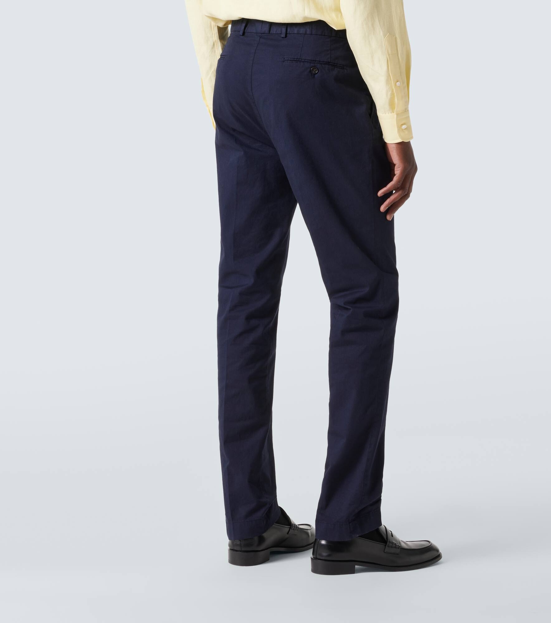 Cotton-blend chinos - 4