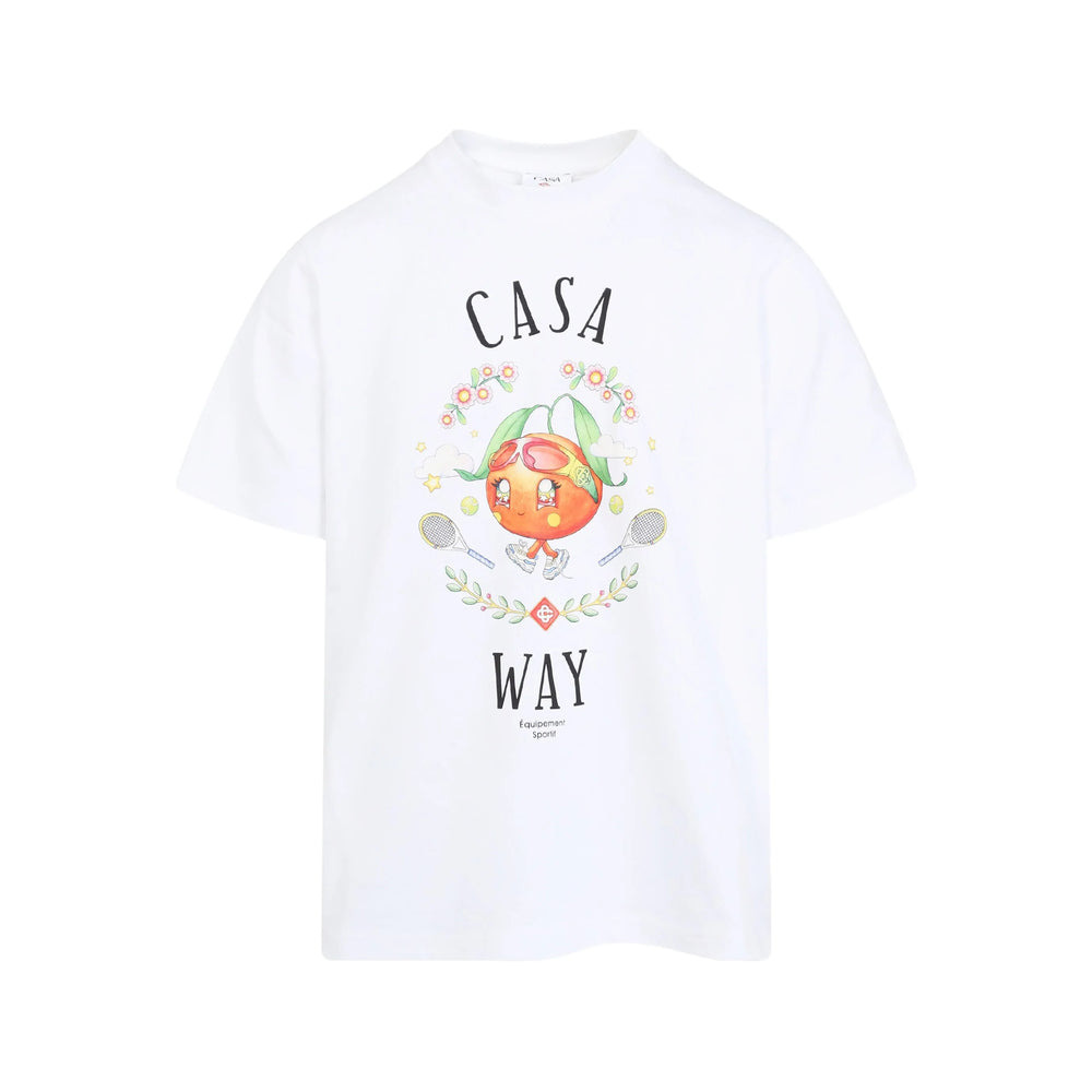 Casablanca White T-Shirts & Vests - T-Shirts Men - 5