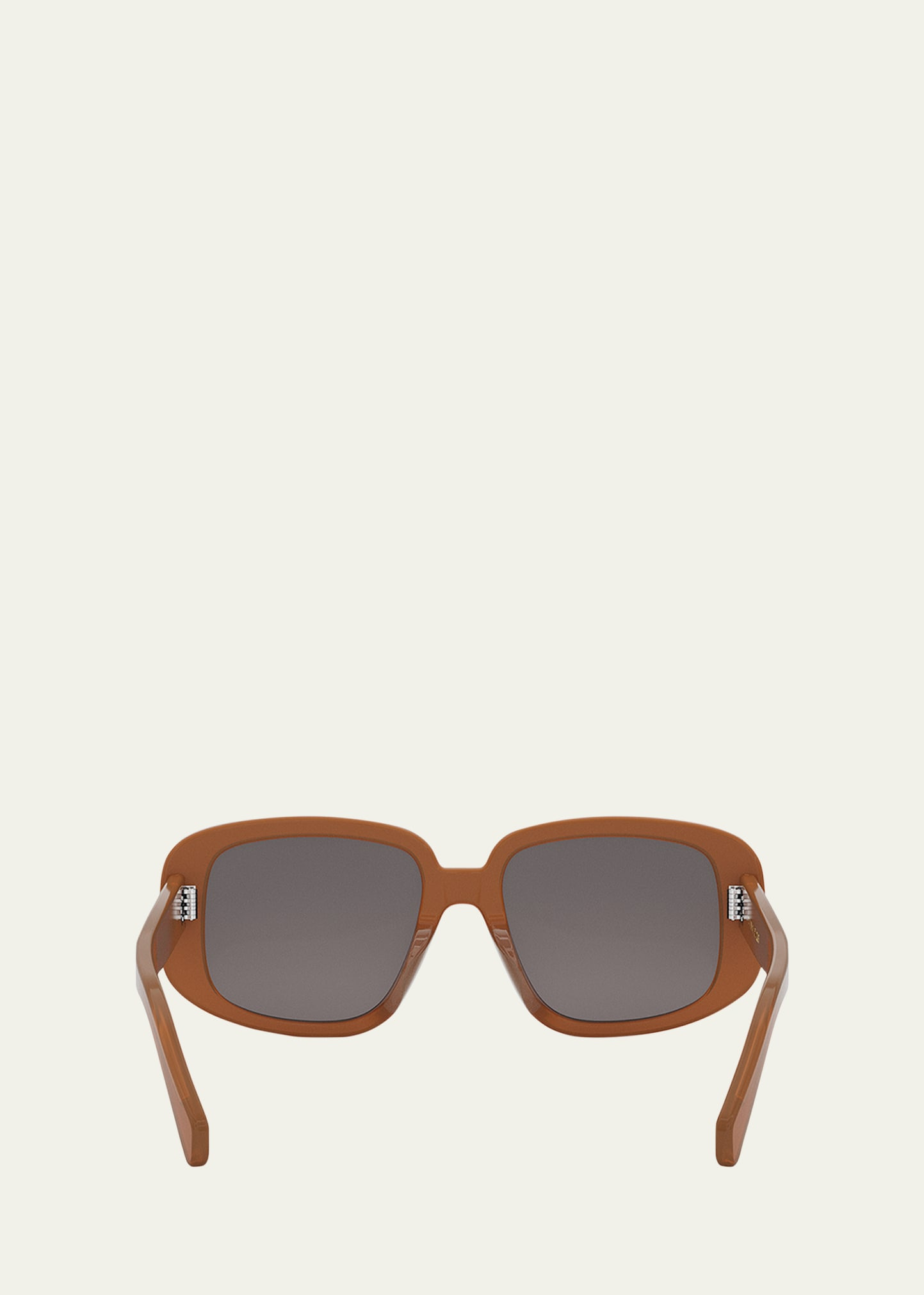 Bold 3 Dots Acetate Shield Sunglasses - 5