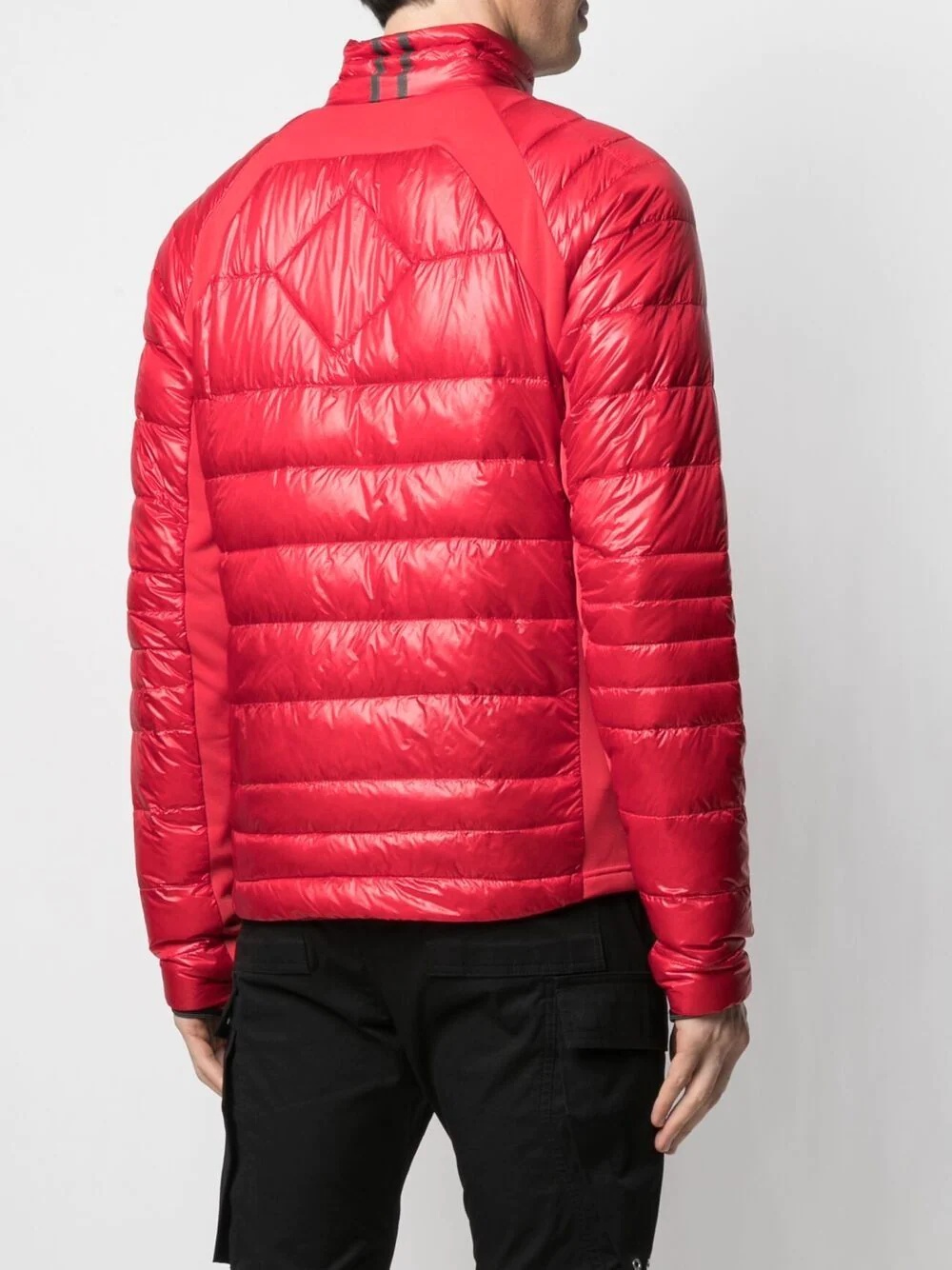 quilted shell down-filled jacket - 4