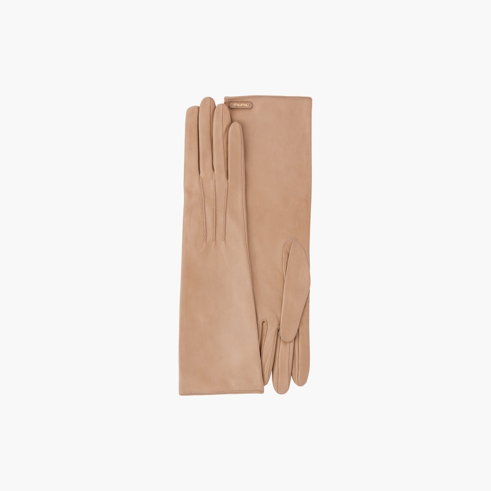 Nappa leather gloves - 1