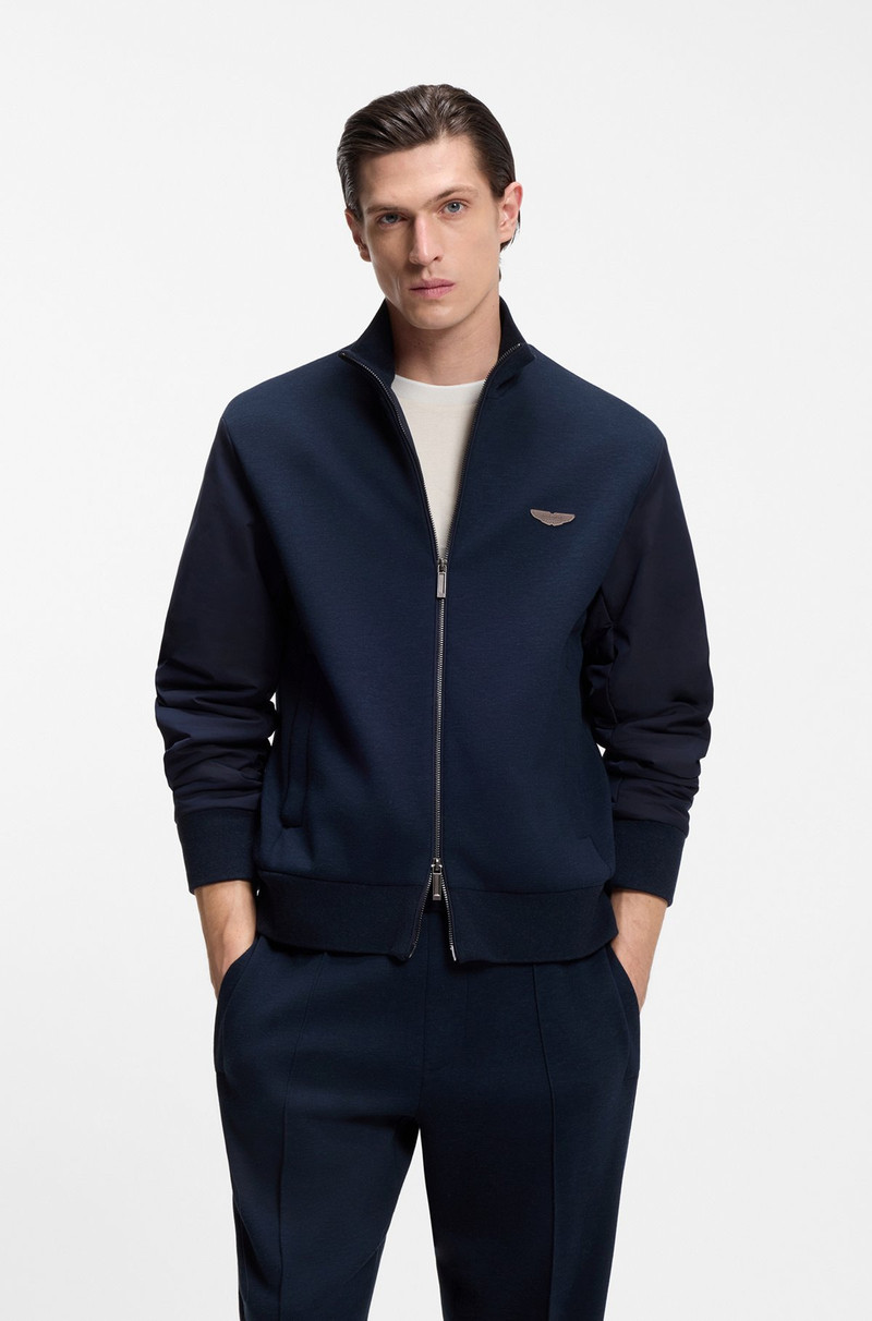 BOSS X ASTON MARTIN SWEATSHIRT WITH WING DETAIL 2