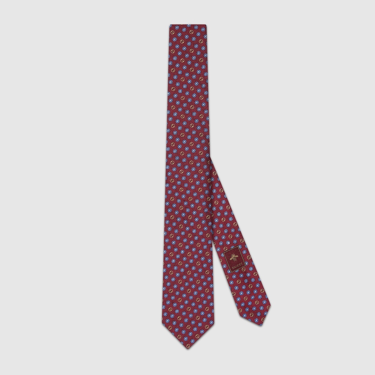 Silk jacquard tie - 1