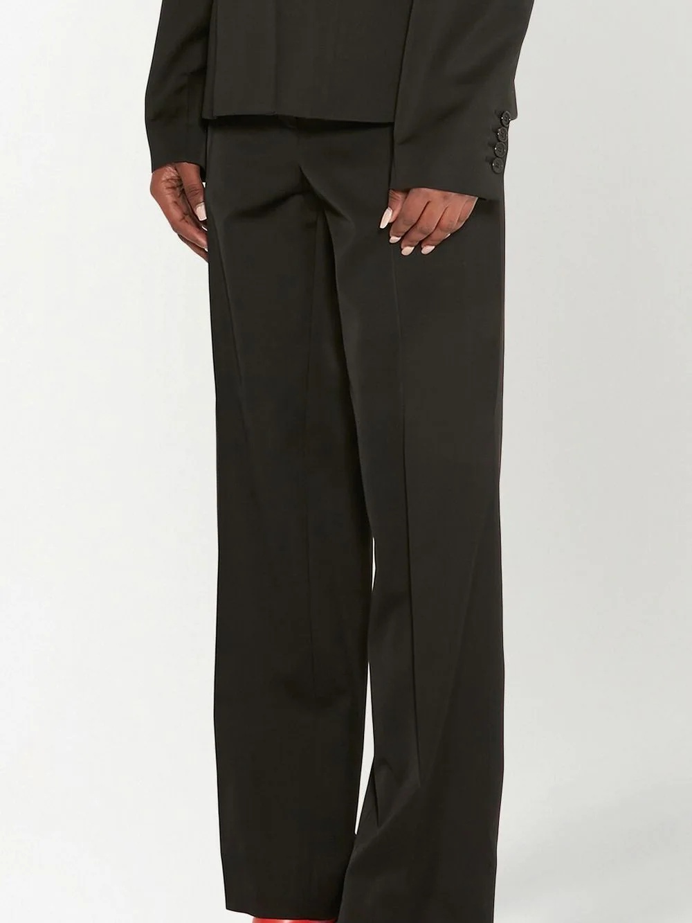 straight-leg trousers - 5