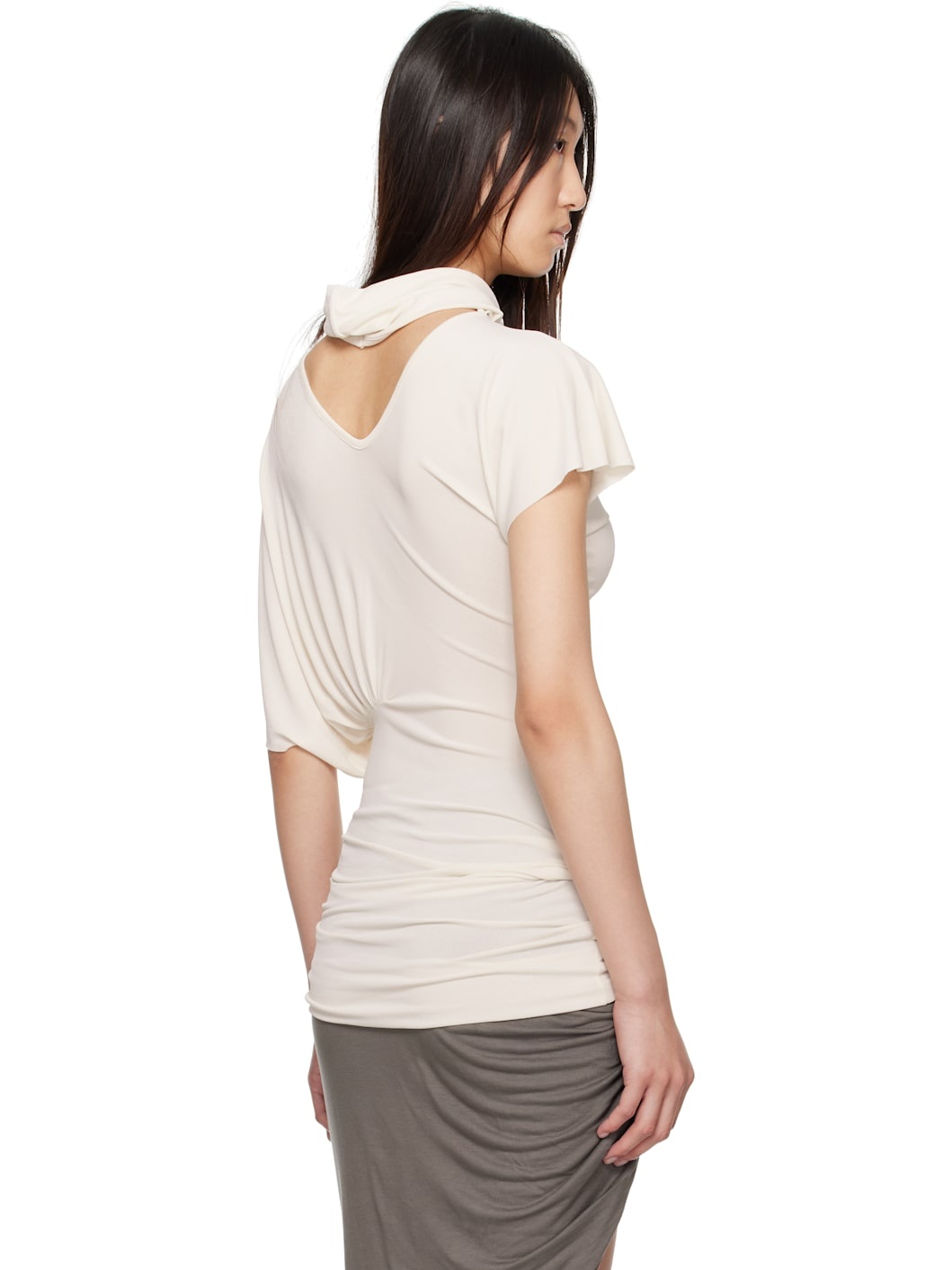White Hollywood Lilith Top - 3