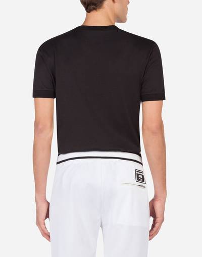 Dolce & Gabbana Cotton t-shirt with patch outlook